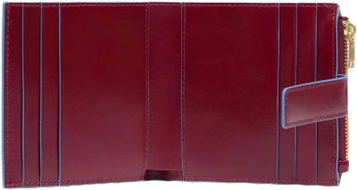 Чехол для кредитных карт Piquadro Blue Square PP6843B2R/R красный натур.кожа