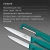 Набор ножей кухон. Victorinox Swiss Classic 6.7114.33C1 для овощей компл.:3предм. овощеч. зеленый европодвес