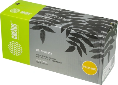 Картридж лазерный Cactus CS-PH3140X 108R00909 черный (2500стр.) для Xerox Phaser 3140/3155/3160