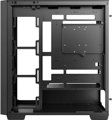 Корпус Deepcool CG580 MESH 2F черный без БП ATX 10x120mm 3x140mm 2xUSB3.0 audio bott PSU
