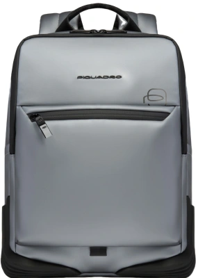 Рюкзак мужской Piquadro Corner 2.0 CA6464C2OW/MGR серебристый/черный полиуретан/полиэстер