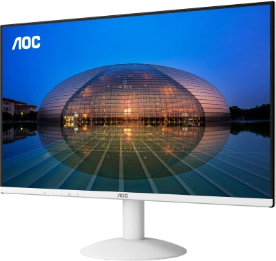 Монитор AOC 23.8" 24B30H3/BW белый IPS LED 16:9 HDMI матовая 300cd 178гр/178гр 1920x1080 120Hz VGA FHD 2.5кг