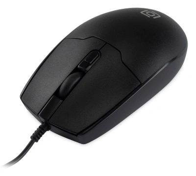 Мышь Оклик 147M черный оптическая 2000dpi USB 4but (1454525)