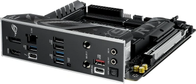 Материнская плата Asus ROG STRIX B860-I GAMING WIFI Soc-1851 Intel B860 2xDDR5 mini-ITX AC`97 8ch(7.1) 2.5Gg RAID+HDMI+DP
