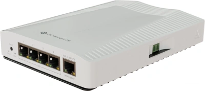 Коммутатор MikroTik CRS304-4XG-IN 1x1Гбит/с 4x10Гбит/с 1PoE управляемый