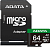 Флеш карта microSDXC 64GB A-Data UD64GUI3V30A2SP-RA1 Speed Plus V30 A2 + adapter