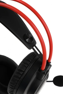 Наушники с микрофоном A4Tech Bloody G200 черный/красный 2м мониторные оголовье (G200 AUX3.5-4PIN +USB)