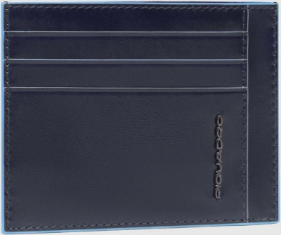 Чехол для кредитных карт Piquadro Blue Square PP2762B2R/BLU2 синий натур.кожа