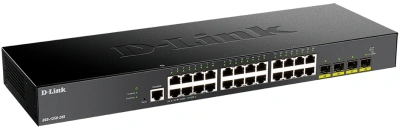 Коммутатор D-Link DGS-1250-28X/RU/A1A (L3) 24x1Гбит/с 4SFP+ управляемый