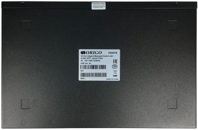 Коммутатор Origo OS3218 OS3218/A1A (L3) 16x1Гбит/с 2SFP+ управляемый