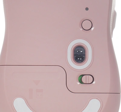 Мышь Logitech M650 розовый оптическая 4000dpi беспров. BT/Radio USB 4but (910-006391)