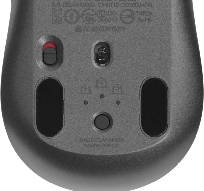 Мышь Logitech MX Anywhere 3S графитовый оптическая 8000dpi silent беспров. BT/Radio USB для ноутбука 5but (910-006938)