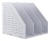 Лоток вертикальный Deli 78995LT-GREY 3отд. складной для бумаг A4 250х256х243мм серый пластик Лоток вертикальный Deli 78995LT-GREY 3отд. складной для бумаг A4 250х256х243мм серый пластик