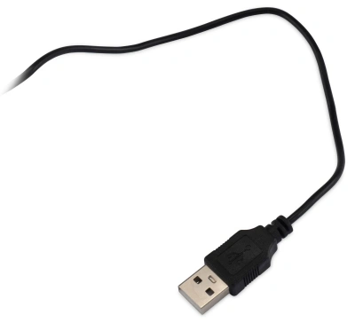 Мышь Оклик 147M черный оптическая 2000dpi USB 4but (1454525)