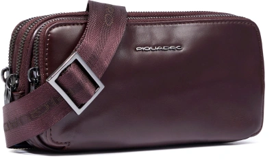 Клатч мужской Piquadro Blue Square AC2141B2R/MO красное дерево натур.кожа