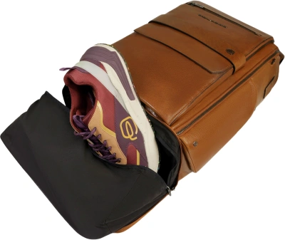 Рюкзак мужской Piquadro Solm CA7023S141BM/BE песочный натур.кожа