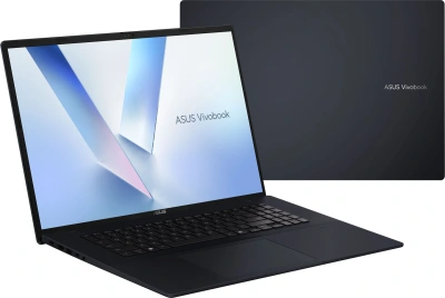 Ноутбук Asus Vivobook 18 M1807GA-S8107 Ryzen AI 7 445 16Gb SSD512Gb AMD Radeon 840M 18" IPS WUXGA (1920x1200) без ОС blue WiFi BT Cam (90NB17Y1-M007T0)