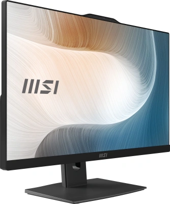 Моноблок MSI Modern AM242P 1MA-2452XRU 23.8" Full HD Core 5 120U (1.4) 16Gb SSD500Gb Graphics без ОС GbitEth WiFi BT 120W клавиатура мышь Cam черный 1920x1080