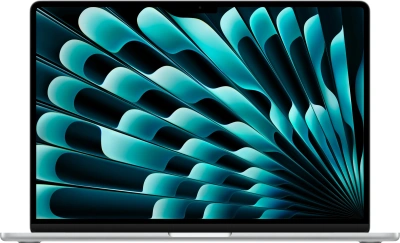 Ноутбук Apple MacBook Air A3448 M5 10 core 16Gb SSD512Gb/10 core GPU 15.3" Liquid Retina (2880x1864) macOS silver WiFi BT Cam (MDV94ZP/A)