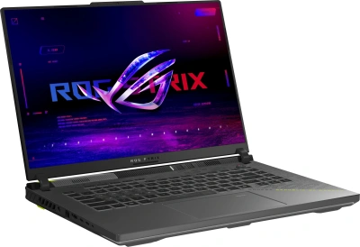 Ноутбук Asus ROG Strix G16 G614PP-WH94 Ryzen 9 8940HX 16Gb SSD1Tb NVIDIA GeForce RTX 5070 8Gb 16" IPS 2.5K (2560x1600) Windows 11 Home Multi Language grey WiFi BT Cam (90NR0L67-M004S0)
