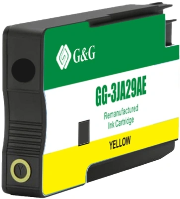 Картридж струйный G&G GG-3JA29AE 963XL желтый (25.8мл) для HP OfficeJet Pro 9010/9010e/9012/9012e/9014/9014e/9015/9015e/9016/9019/9019e/9020/9022/9022e/9025/9025e AIO с чипом