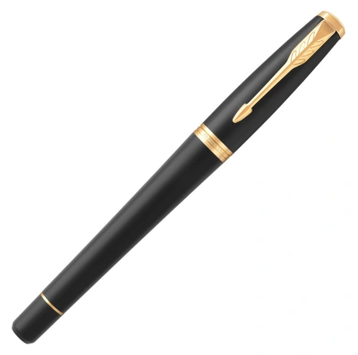 Ручка перьев. Parker Urban Core F309 (1931593) Muted Black GT F сталь нержавеющая подар.кор.