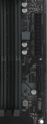 Материнская плата Gigabyte B760M DS3H DDR4 Soc-1700 Intel B760 4xDDR4 mATX AC`97 8ch(7.1) 2.5Gg RAID+VGA+HDMI+DP