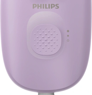 Эпилятор Philips BRE257/00 скор.:2 насад.:3 от электр.сети фиолетовый