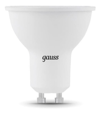Лампа светодиодная Gauss MR16 7Вт цок.:GU10 спот 220B св.свеч.бел.нейт. MR16 (упак.:10шт) (101506207)