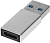 Адаптер Buro BU-USB3-Am-Cf ver3.0 USB A(m) USB Type-C (f) серебристый (пакет)
