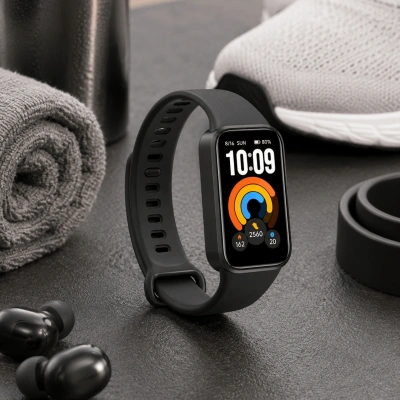 Фитнес-трекер Xiaomi Smart Band 11 Active TFT корп.:черный рем.:черный (BHR09AEGL)