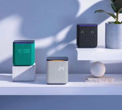 Умная колонка Yandex Станция Миди Алиса зеленый 24W 1.0 BT/Wi-Fi 10м (YNDX-00054EMD)