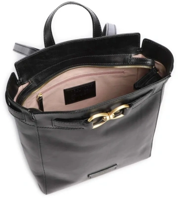 Рюкзак женский The Bridge Isotta 04644501/30 черный кожа