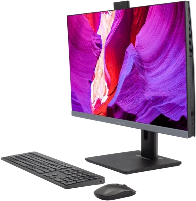 Моноблок Digma Pro Unity 23.8" Full HD i7 12700 (2.1) 16Gb SSD512Gb UHDG 770 CR Windows 11 Pro GbitEth WiFi BT 90W клавиатура мышь Cam серый/черный 1920x1080