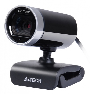 Камера Web A4Tech PK-910P черный 1Mpix (1280x720) USB2.0 с микрофоном