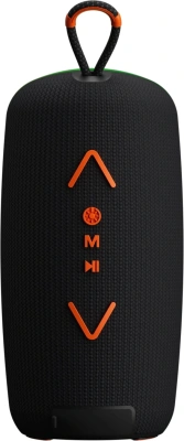 Колонка порт. Ural Молния Огонь черный/оранжевый 35W 1.1 BT/3.5Jack/USB-C 10м 2200mAh (без.бат) (УРАЛ МОЛНИЯ ОГОНЬ)