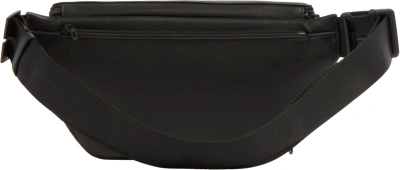 Сумка поясная мужская Piquadro Russel CA7153W137/N черная натур.кожа