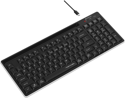 Клавиатура A4Tech FBX70C черный USB беспроводная BT/Radio slim
