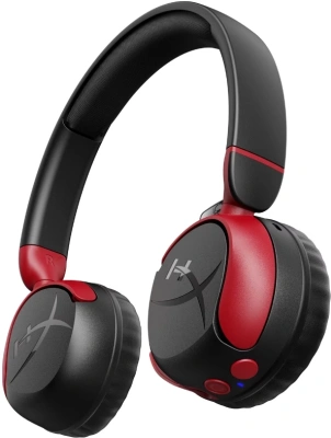 Наушники с микрофоном HyperX Cloud Mini черный/красный накладные BT оголовье (7G8F1AA)
