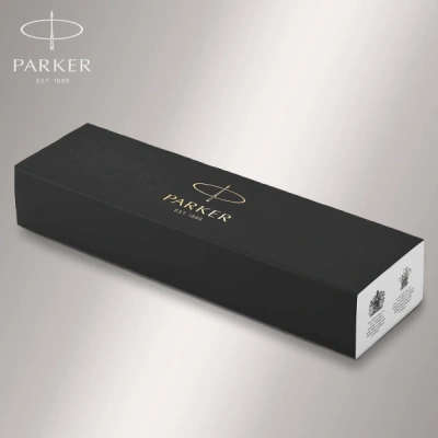 Ручка перьев. Parker IM Core F321 (1931649) Brushed Metal GT F сталь нержавеющая подар.кор.