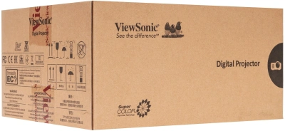 Проектор ViewSonic PX700HDH DLP 3700Lm ANSI (1920x1080) 22000:1 ресурс лампы:20000часов 2xHDMI 2.4кг