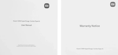 Сетевое зар./устр. Xiaomi 120W HyperCharge Combo (Type-A) EU 120W 6A (PD+QC) USB универсальное белый (BHR9462EU)