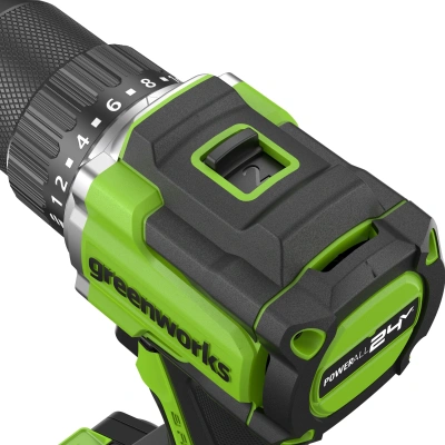 Дрель-шуруповерт Greenworks DD560 аккум. патрон:быстрозажимной (3708407CUB)