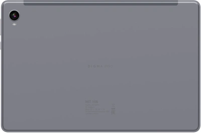 Планшет Digma Pro HIT 106 T606 (1.6) 8C RAM6Gb ROM128Gb 10.1" IPS 1920x1200 4G Android 13 серый 13Mpix 5Mpix BT WiFi microSD 1Tb 6000mAh 360hrs