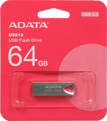 Флеш Диск A-Data 64Gb UV210 AUV210-64G-RGD USB2.0 золотистый