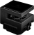 Система водяного охлаждения Thermalright Stream Vision 360 нет подсветки Soc-AM5/AM4/1200/1700/1851 черный 4-pin 31.4dB Al LCD Ret (S-VISION-360-BL)