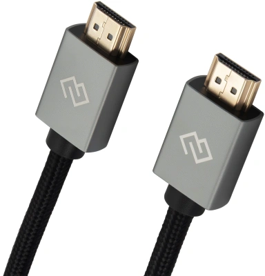 Кабель аудио-видео Digma HDMI (m)/HDMI (m) 3м. феррит.кольца позолоч.конт. черный (D-HDMI-2FF-V2.0-3M)