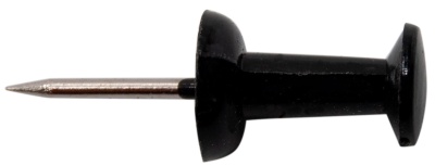 Гвоздики Silwerhof 502019 металл черный (упак.:50шт) картонная коробка