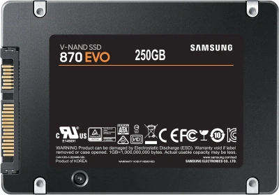 Накопитель SSD Samsung SATA-III 250GB MZ-77E250B/AM 870 EVO 2.5"