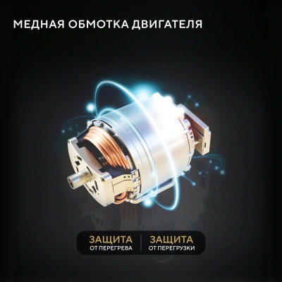 Кухонная машина Hyundai HYM-S8591 планетар.вращ. 2200Вт черный